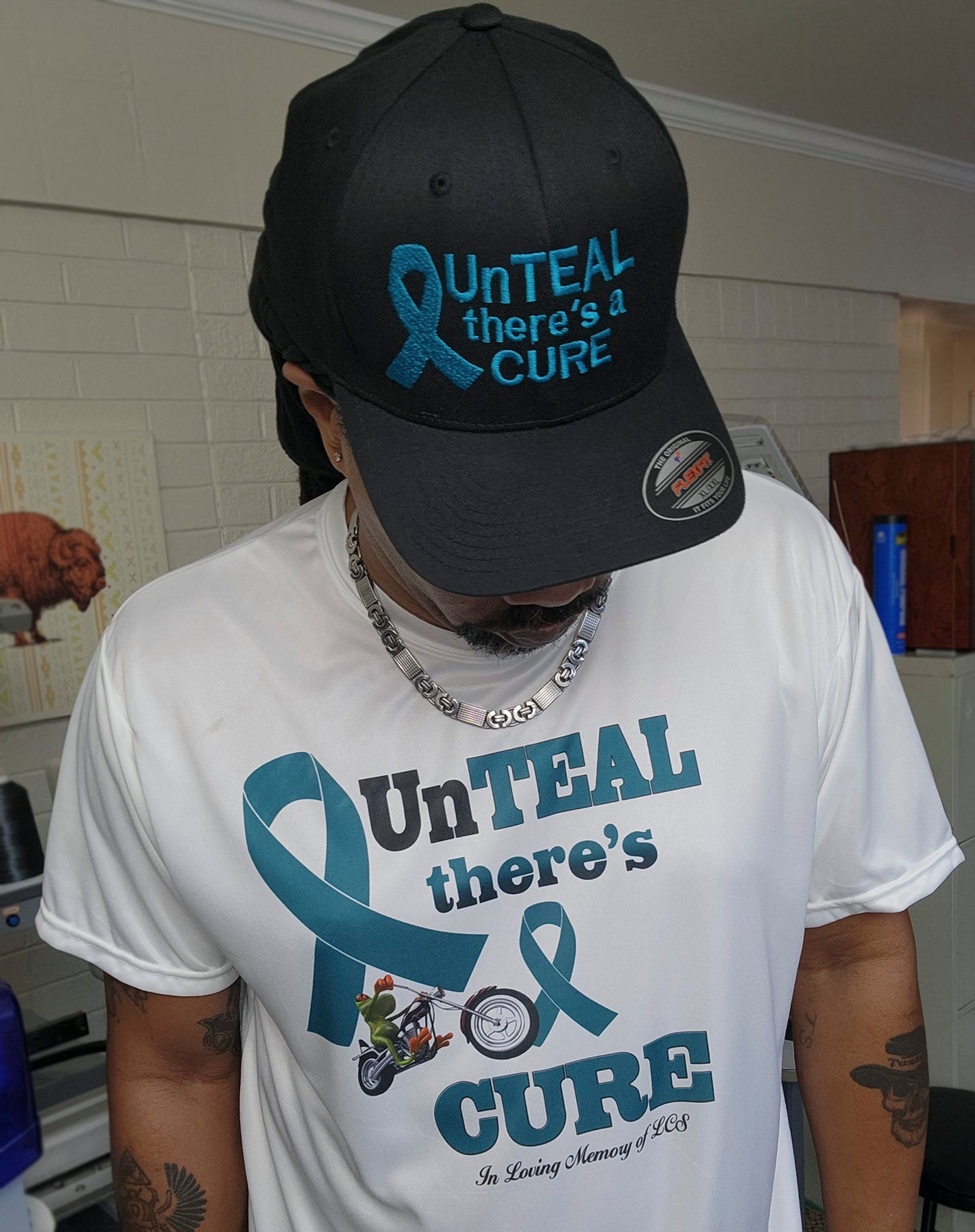 UnTEAL there's a CURE Short Sleeve T-Shirt