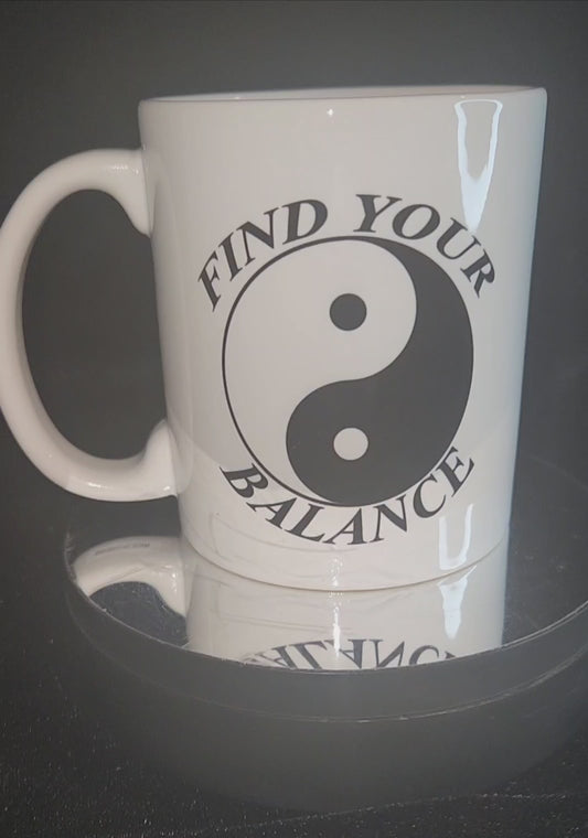 Yin Yang Find Your Balance Mug