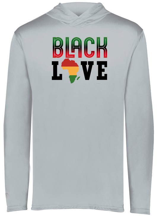 Black Love Hooded T-Shirt